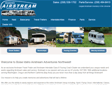 Tablet Screenshot of boiseairstream.com